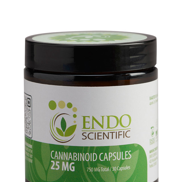 25mg Hemp Capsules - 750mg Total