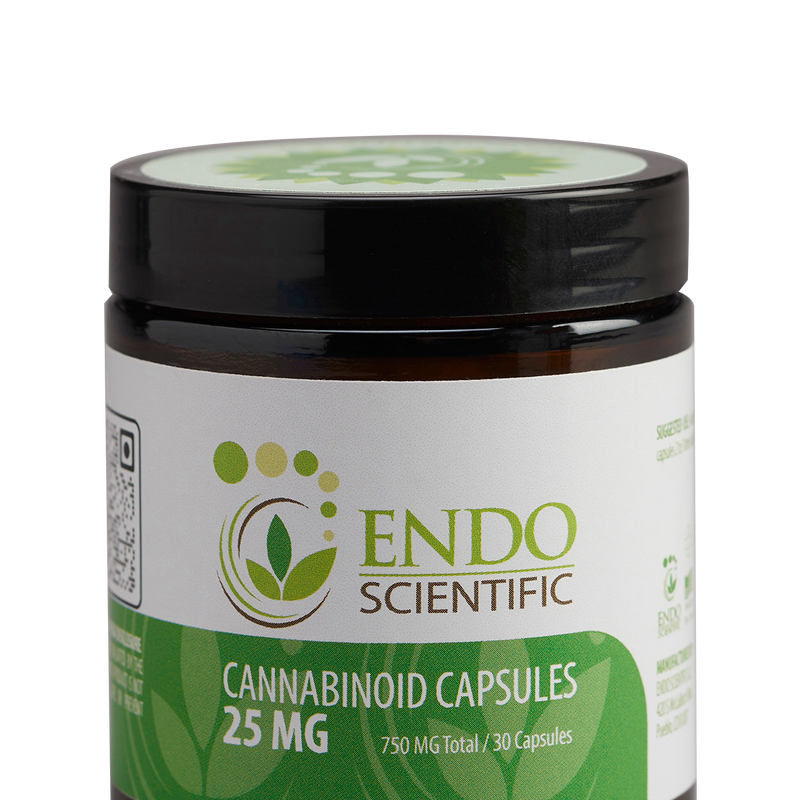 25mg Hemp Capsules - 750mg Total